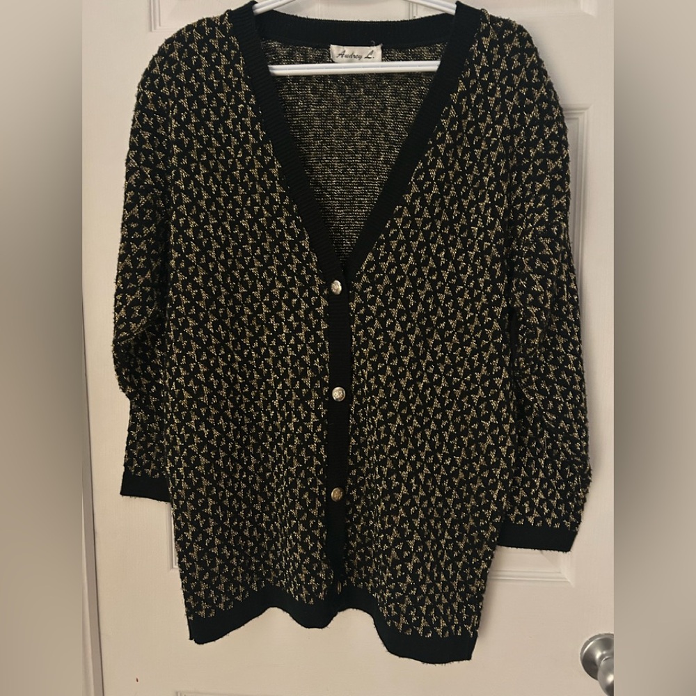 Vintage lurex sweater WEEKEND SALE